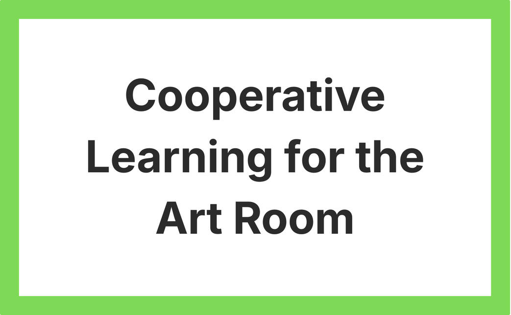 Turn your art room into a dynamic, collaborative studio with structures that get students talking, problem-solving, and creating together. Perfect for boosting engagement and classroom community.